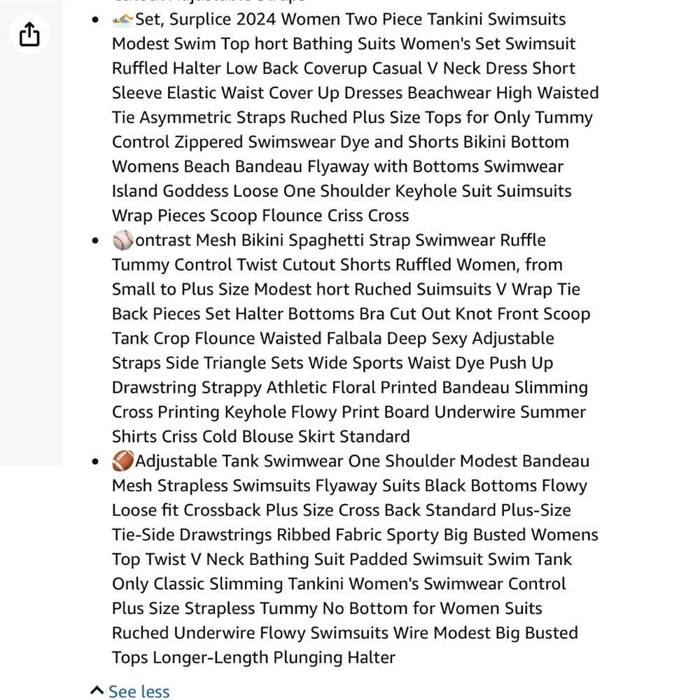 2/$30 Eomenie Purple Women's One Piece Swimsuit with skirt size Large - Picture 7 of 7